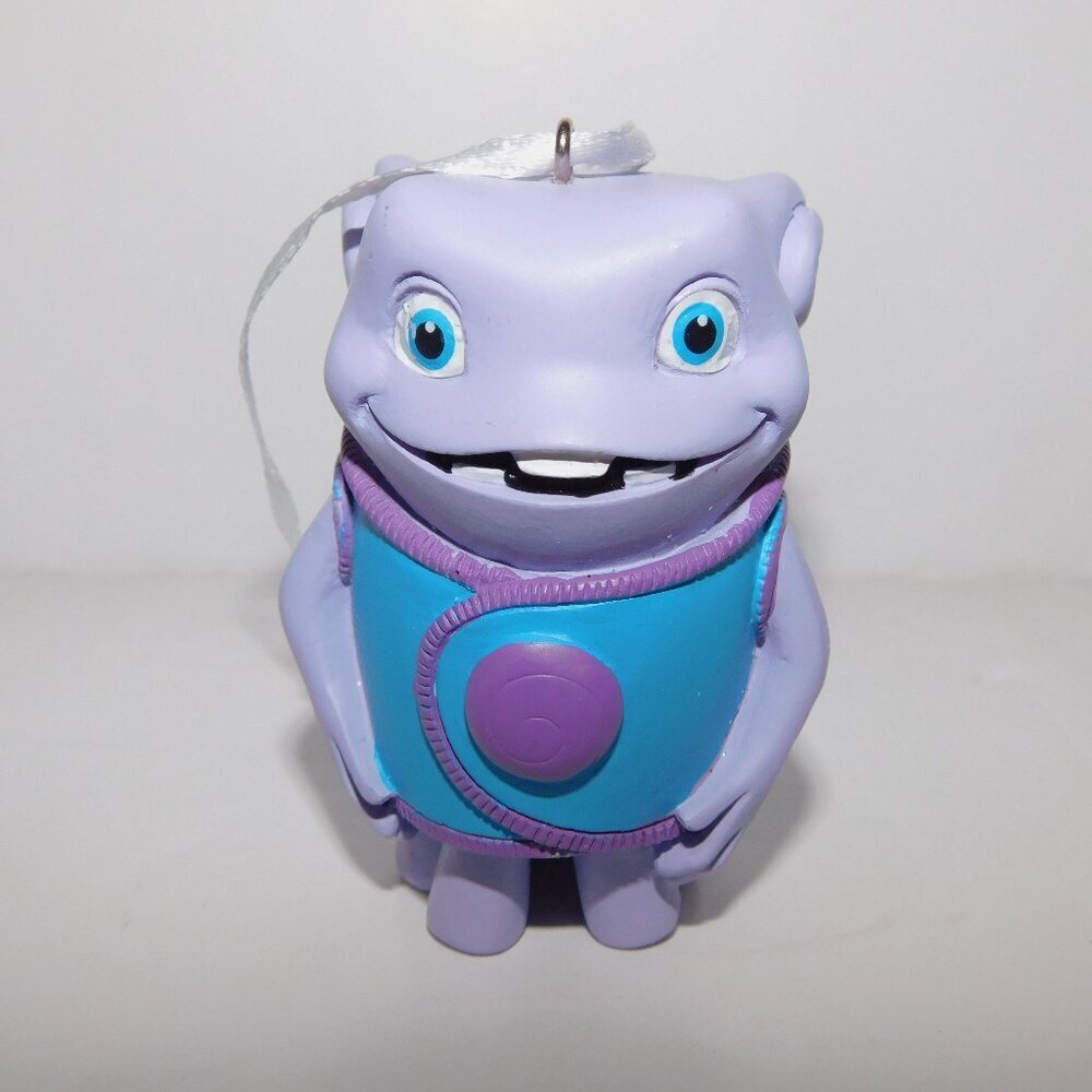 2015 HOME Move DreamWorks OH Purple Alien Hallmark Christmas Ornament